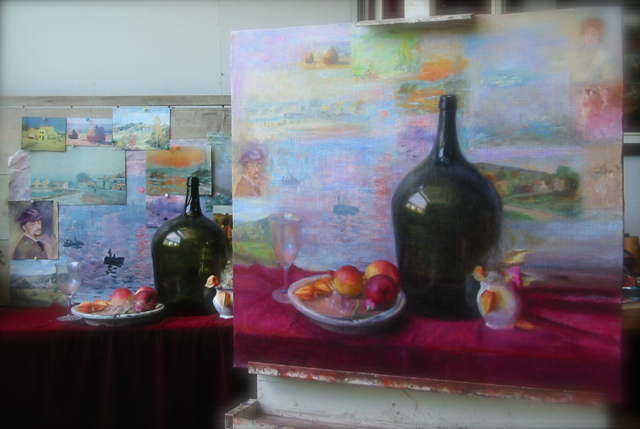 Charles Couper painting