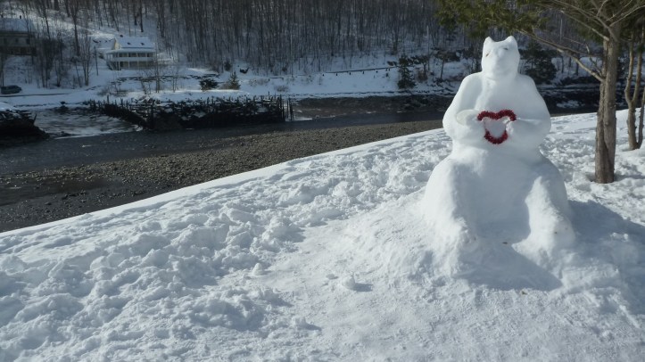 snow sculptures, skiing, skating, art show and music.