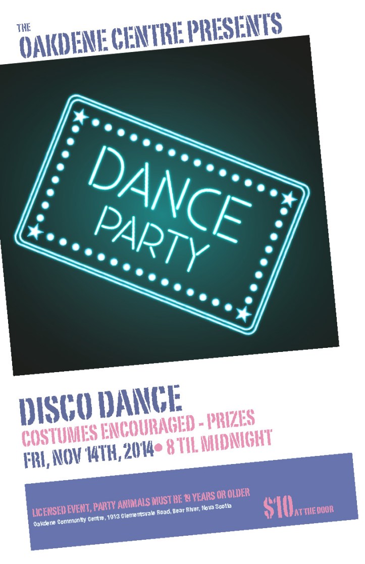 DiscoDancePartyPoster