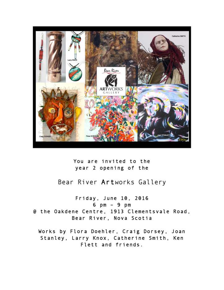 Gallery opening invite 2016
