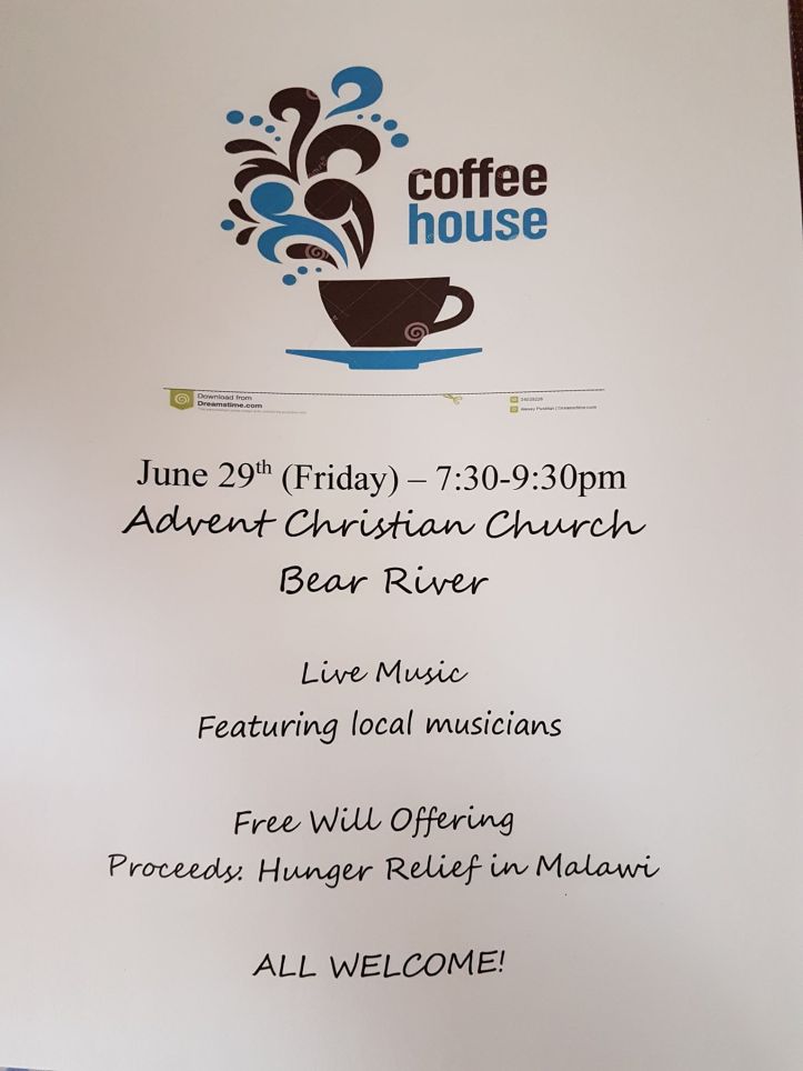 coffee house June 29