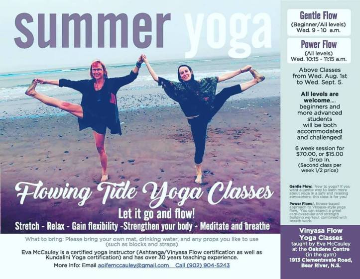 yoga poster for facebook