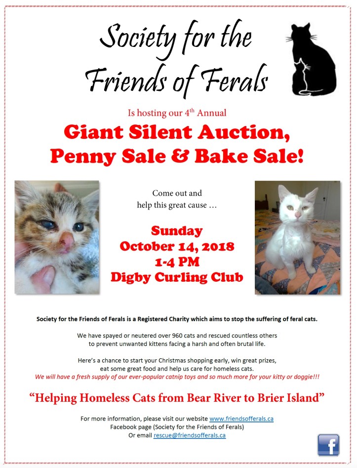Fall fundraiser poster 2018